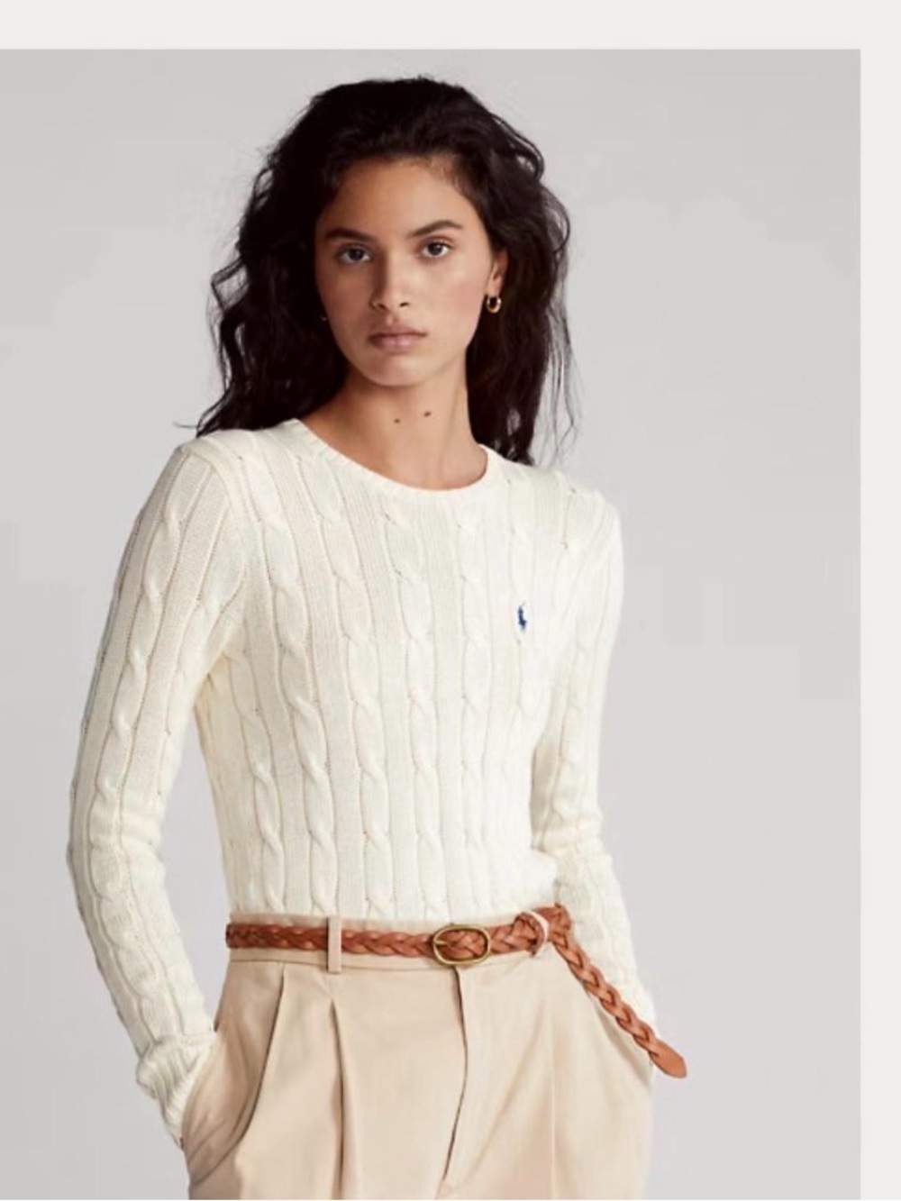 ✨ Vintage Polo Ralph Lauren Cable-Knit Sweater ✨